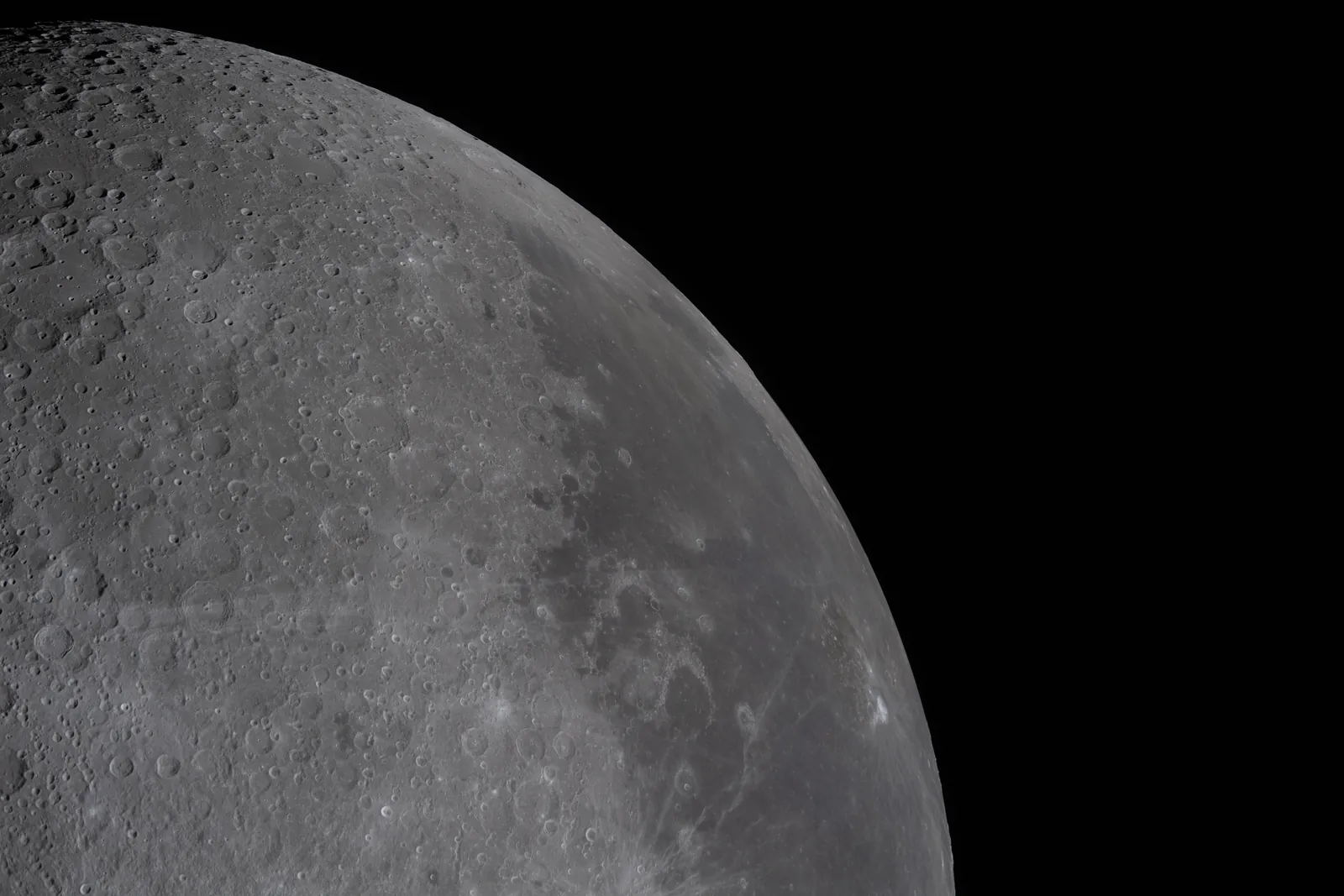 Artemis II photo ART002-E-19902: The Moon on approach, 12,473 km away