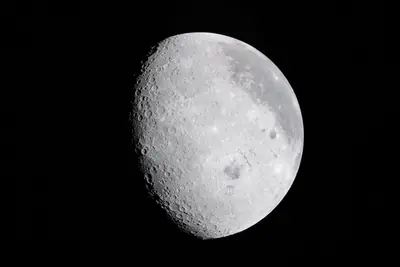 Artemis II photo ART002-E-10029: The Moon on approach, 13,642 km away