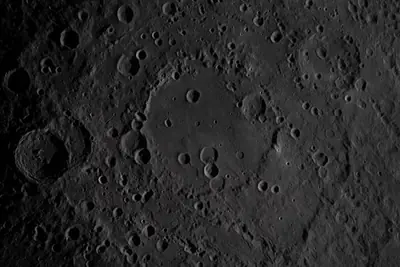 Artemis II photo ART002-E-10236: The lunar far side near Vavilov, from 8,025 km