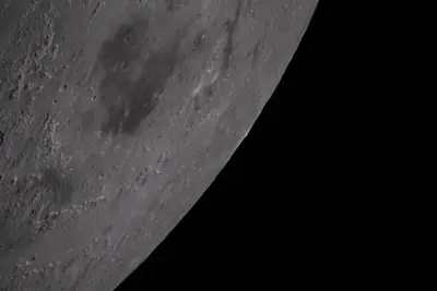Artemis II photo ART002-E-10361: The lunar far side near Vavilov, from 7,904 km