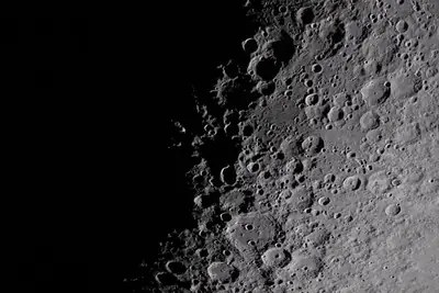 Artemis II photo ART002-E-10487: The lunar far side near Vavilov, from 7,667 km