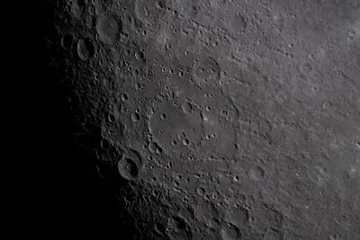 Artemis II photo ART002-E-12093: The Moon on approach, 15,831 km away