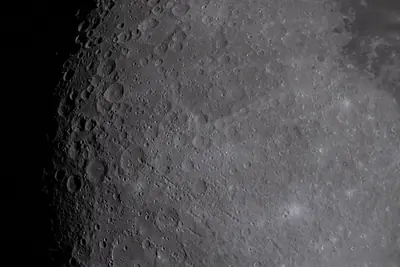 Artemis II photo ART002-E-12267: The Moon on approach, 14,670 km away