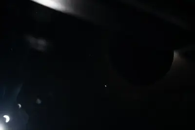 Artemis II photo ART002-E-15595: The solar eclipse from Orion at 00:36 UTC