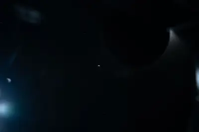 Artemis II photo ART002-E-15600: The solar eclipse from Orion at 00:36 UTC