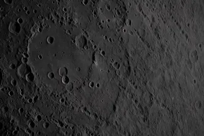 Artemis II photo ART002-E-19136: The lunar far side near Korolev, from 7,176 km