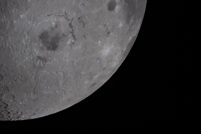 Artemis II photo ART002-E-19719: The Moon on approach, 12,618 km away