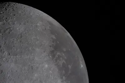 Artemis II photo ART002-E-19902: The Moon on approach, 12,473 km away
