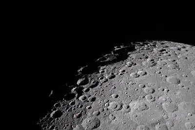 Artemis II photo ART002-E-19946: The Moon on approach, 12,403 km away