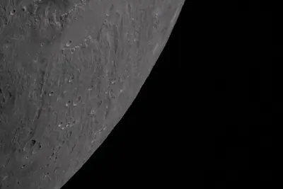 Artemis II photo ART002-E-20465: The lunar far side near Hertzsprung, from 9,069 km