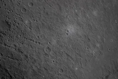 Artemis II photo ART002-E-20729: The lunar far side near Vavilov, from 8,586 km