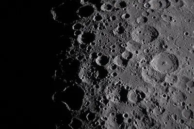 Artemis II photo ART002-E-20773: The lunar far side near Vavilov, from 8,528 km