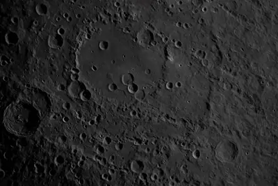 Artemis II photo ART002-E-20810: The lunar far side near Vavilov, from 8,343 km