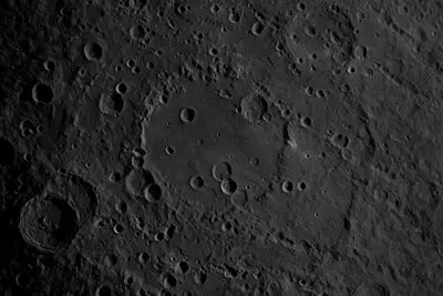 Artemis II photo ART002-E-20819: The lunar far side near Vavilov, from 8,315 km