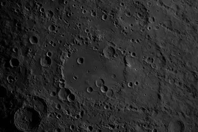 Artemis II photo ART002-E-20825: The lunar far side near Vavilov, from 8,267 km