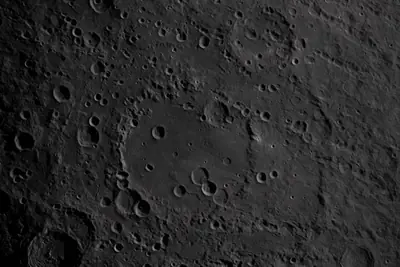 Artemis II photo ART002-E-20834: The lunar far side near Vavilov, from 8,193 km