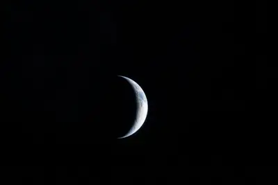 Artemis II photo ART002-E-23784: Earth from 226,447 km, on the way to the Moon