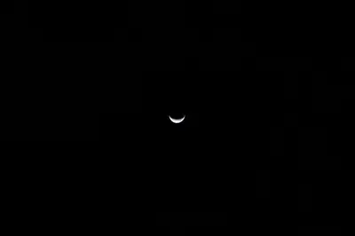 Artemis II photo ART002-E-25253: Looking back at the Moon, 173,215 km behind