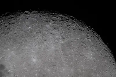 Artemis II photo ART002-E-29357: The Moon on approach, 24,548 km away